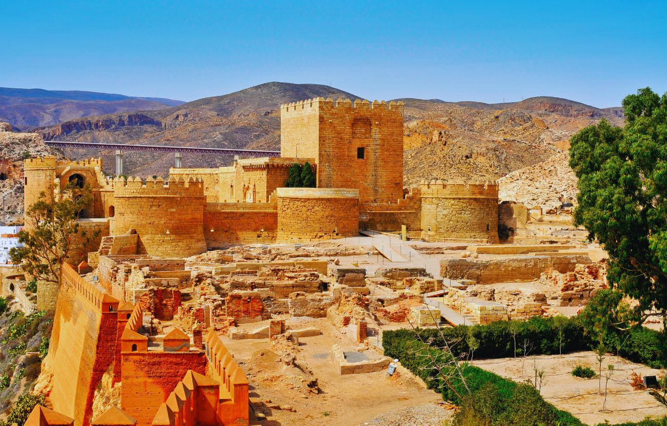 La fortezza Alcazaba di Almería