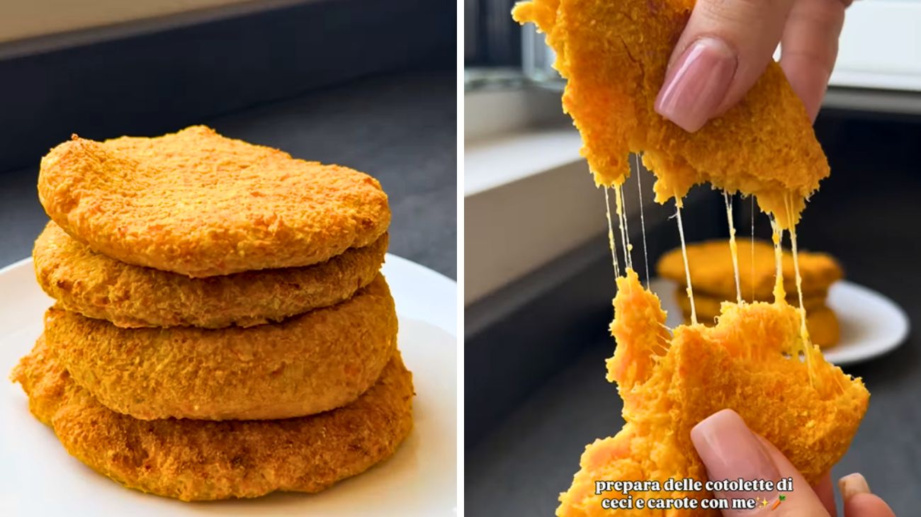 Cotolette ceci e carote