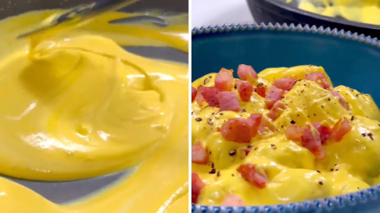 Gnocchi zafferano e pancetta