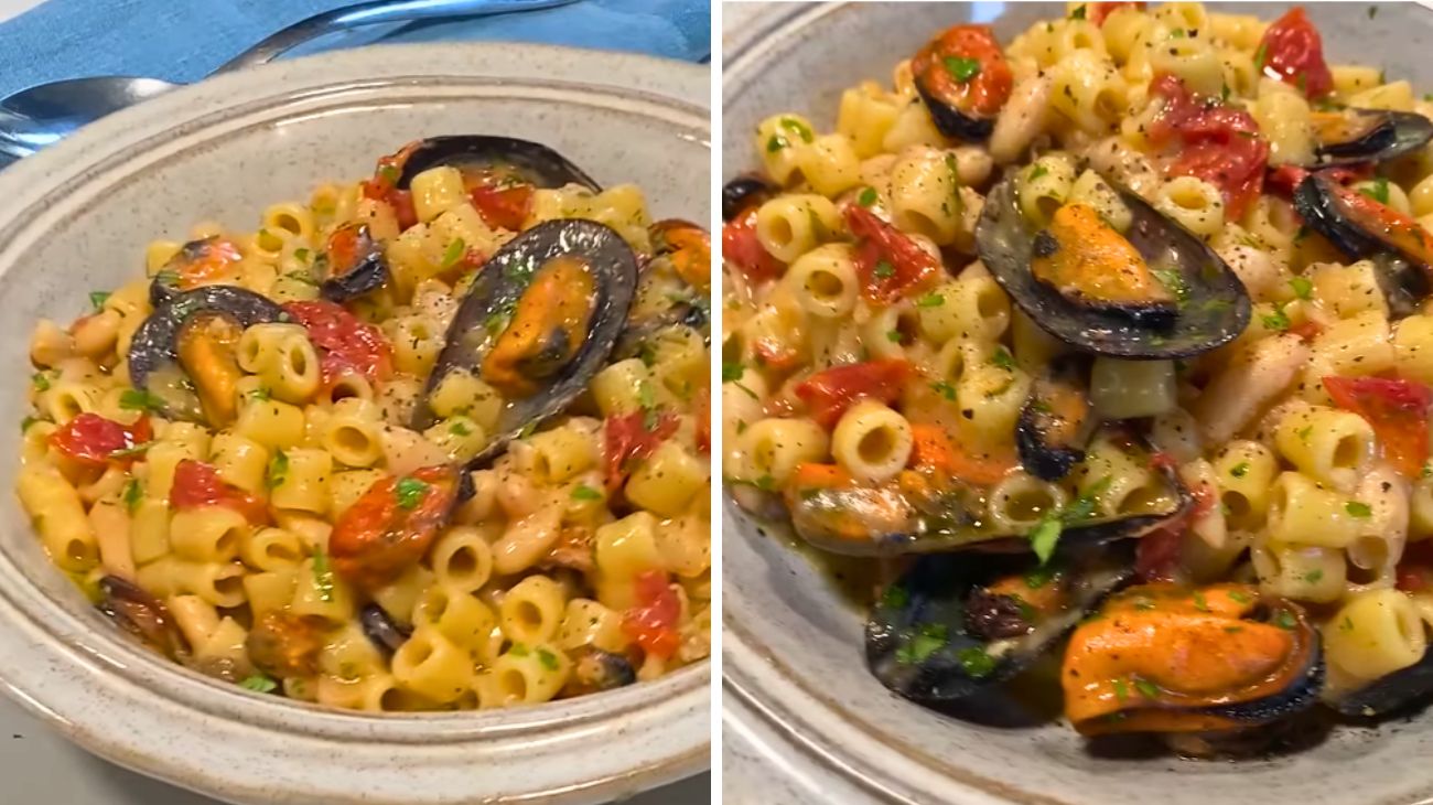 Pasta fagioli e cozze