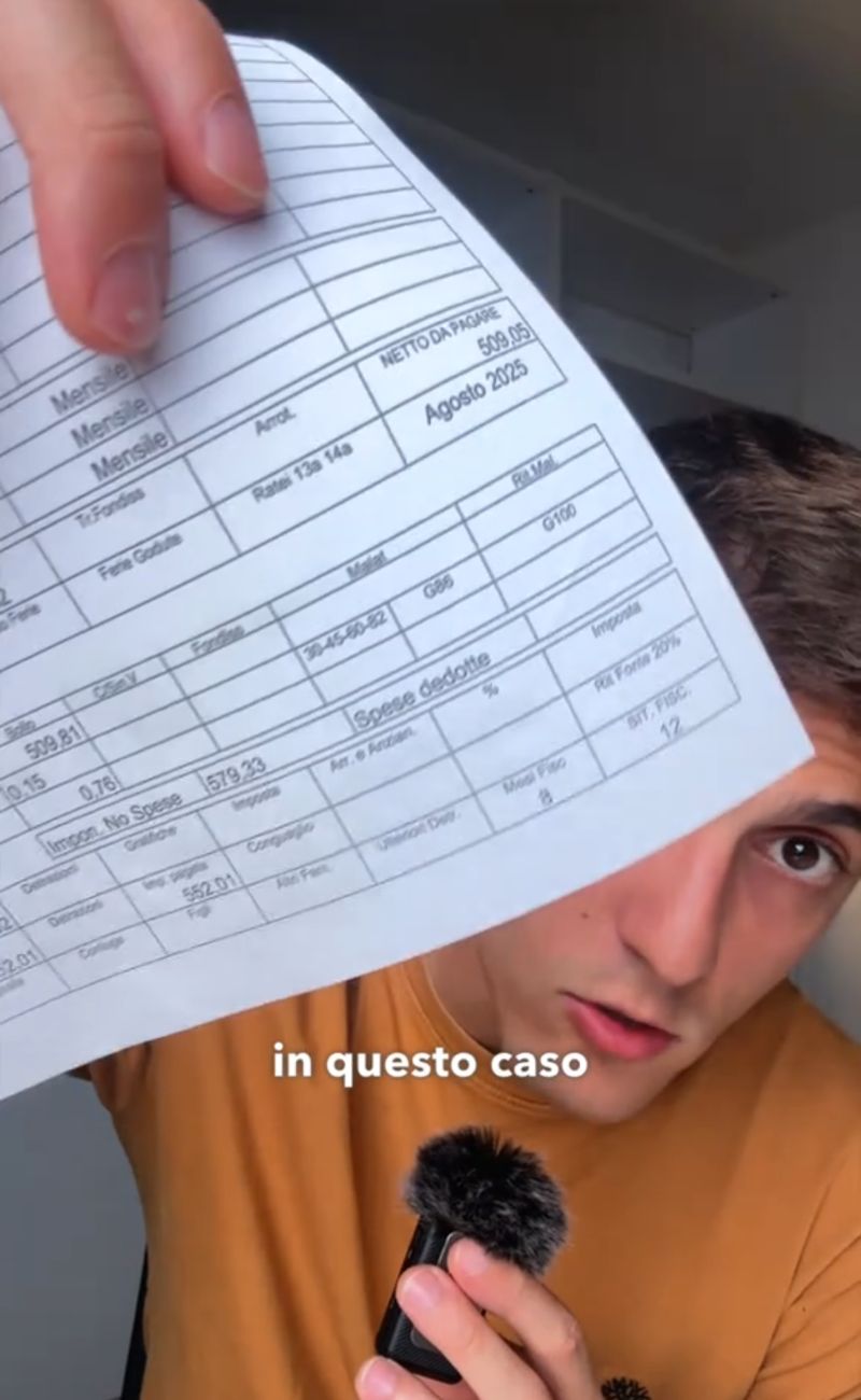 La busta paga di un parlamentare (meglio dire consigliere) di San Marino: 509€