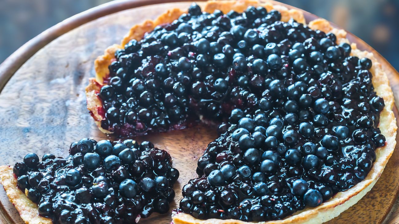 crostata mirtilli