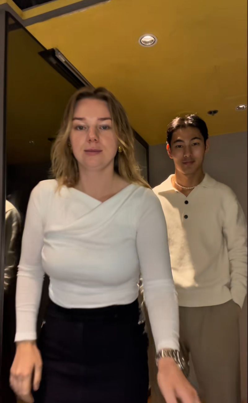 Qiao e la sua fidanzata