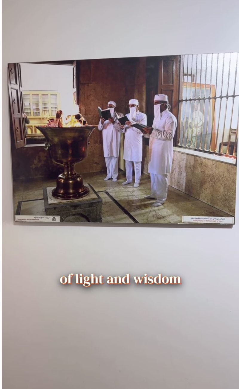 Il fuoco sacro ha un'importanza enorme.