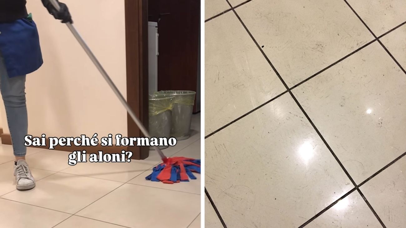 lavare pavimento