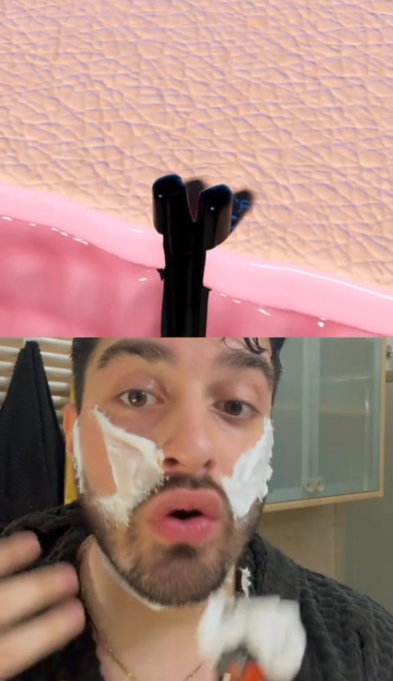 I peli, dopo essere stati tagliati con la lametta, possono sembrare più spessi ma nella realtà non lo sono.