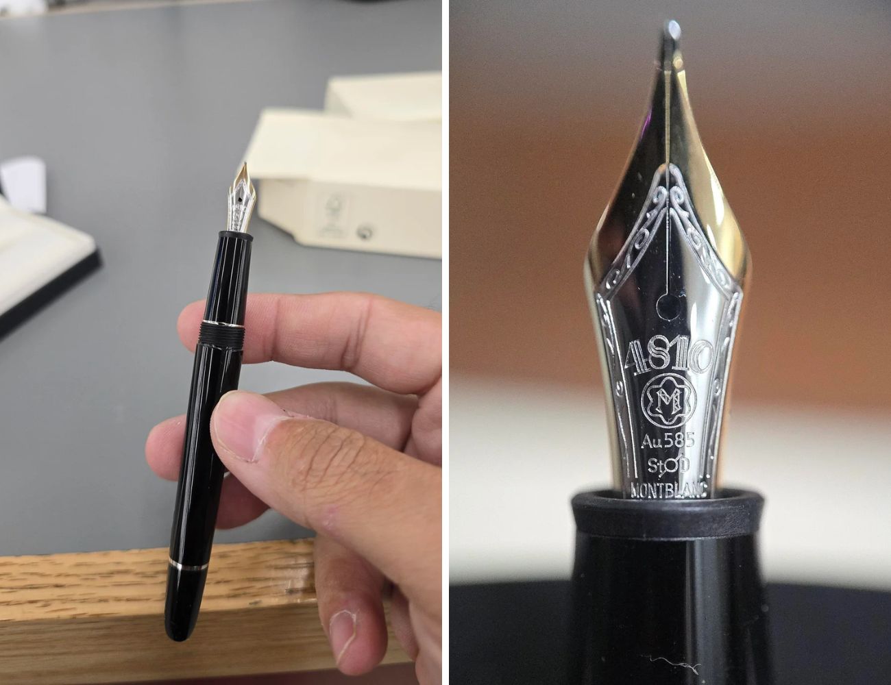 La penna 'usata' vista da vicino. Credits: Madcat207 - reddit.com
