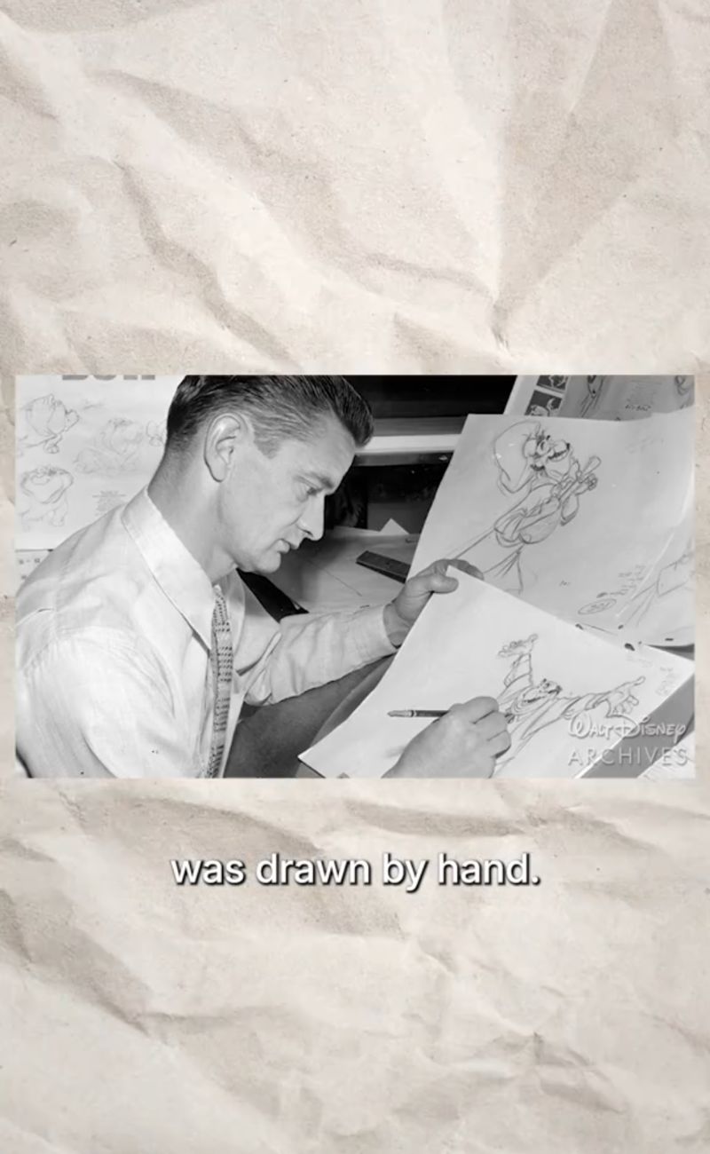 I cartoni animati a inizio secolo avevano bisogno di oltre 20 fogli al secondo, tutti fatti a mano.