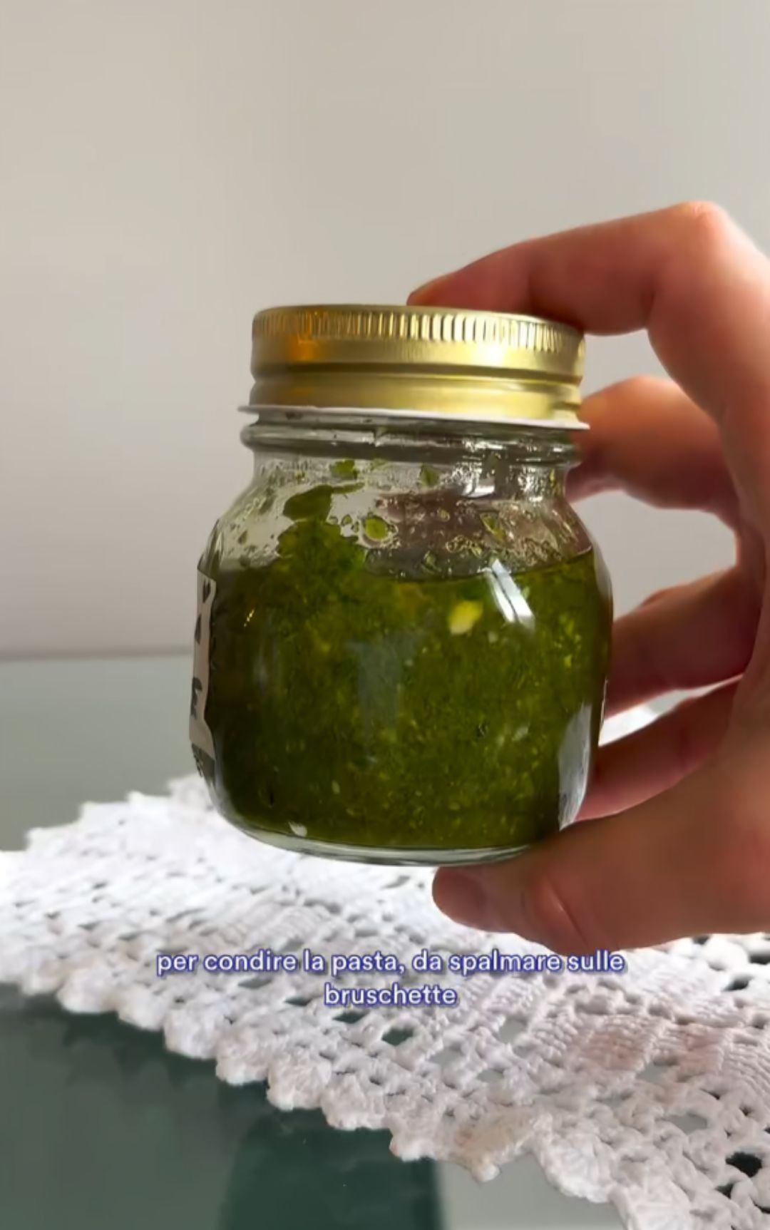 pesto fragole