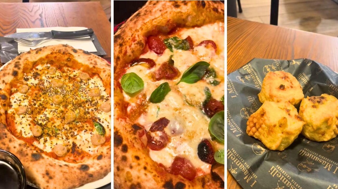 pizza da I Masanielli a Caserta