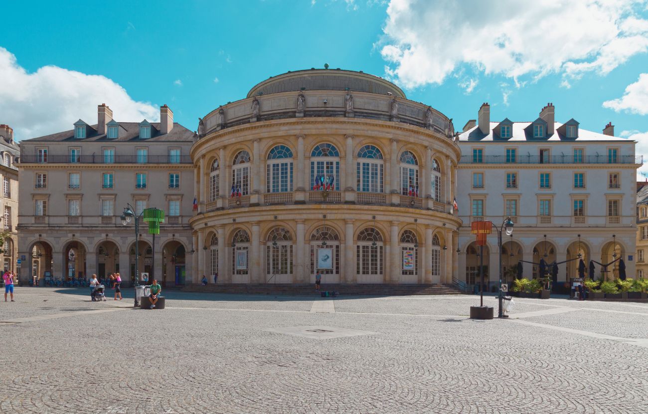 L'Opera, uno dei simboli di Rennes.