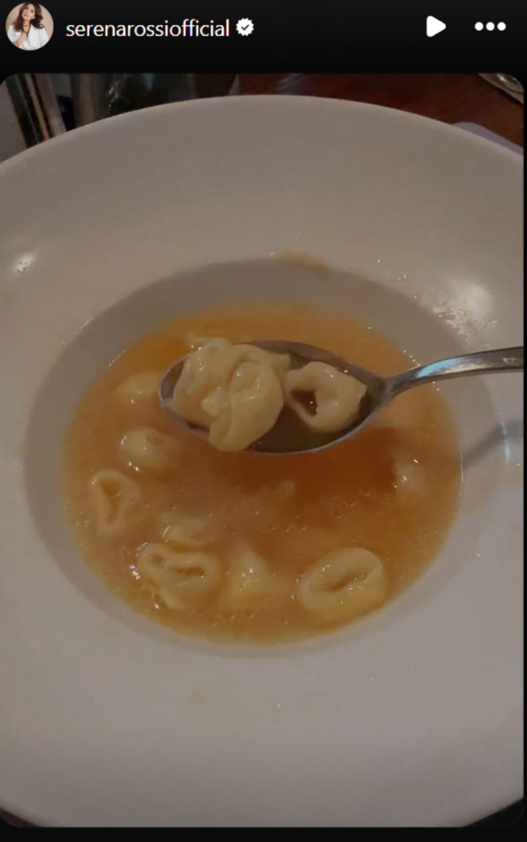 serena rossi pasta