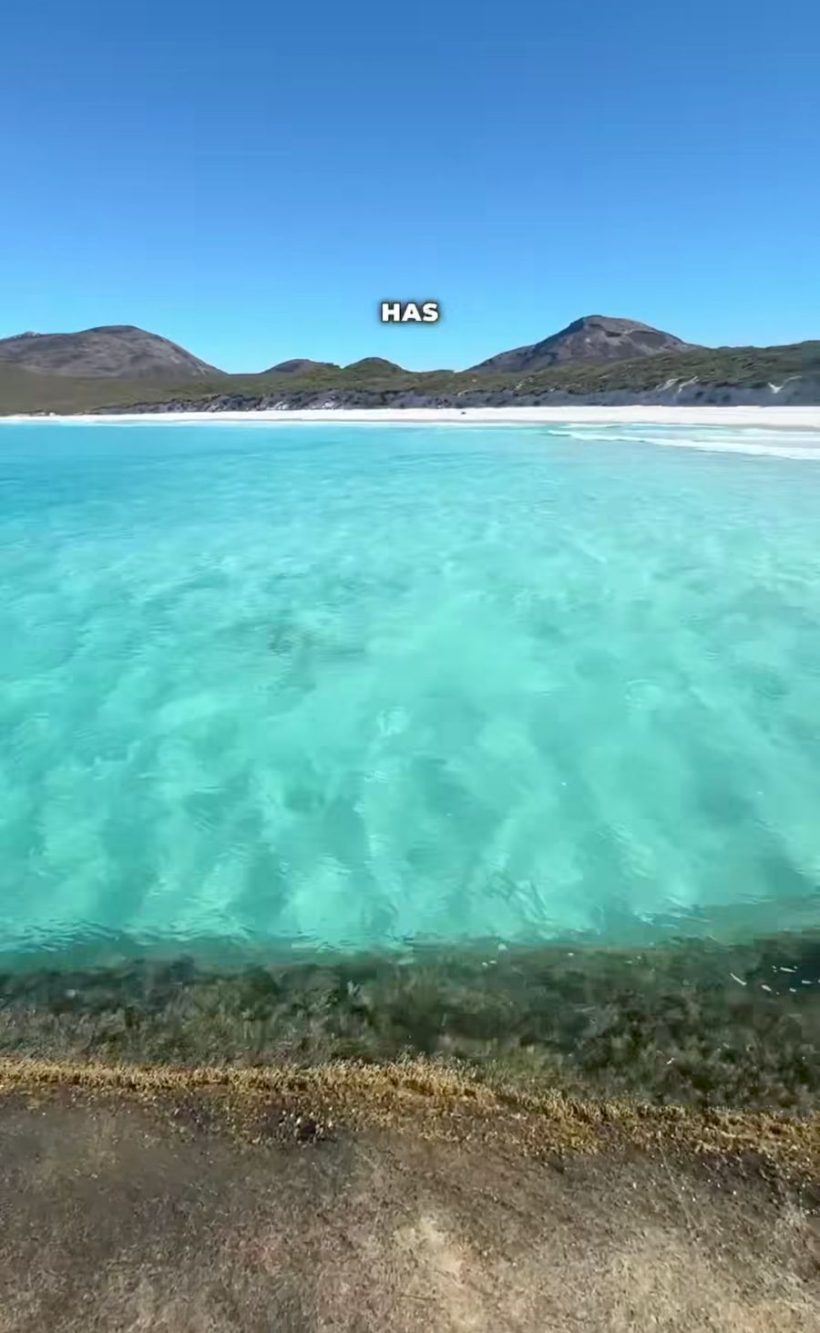 Uno scorcio di quella che, secondo un australiano, è la spiaggia più bella d'Australia.