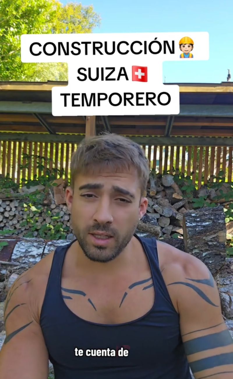 Rafael dà molti consigli a chi vuole 'imitarlo' e trovare lavoro in Svizzera come manovale.