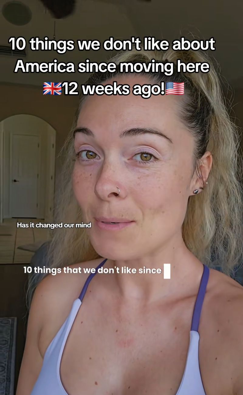 Emily ha elencato le 10 cose (in realtà 9) che non le piacciono degli Stati Uniti