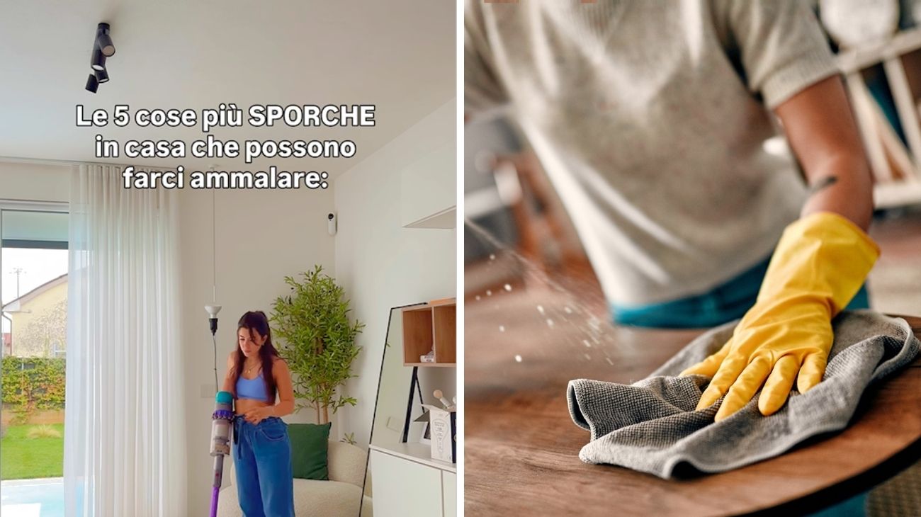 5 cose più sporche della casa