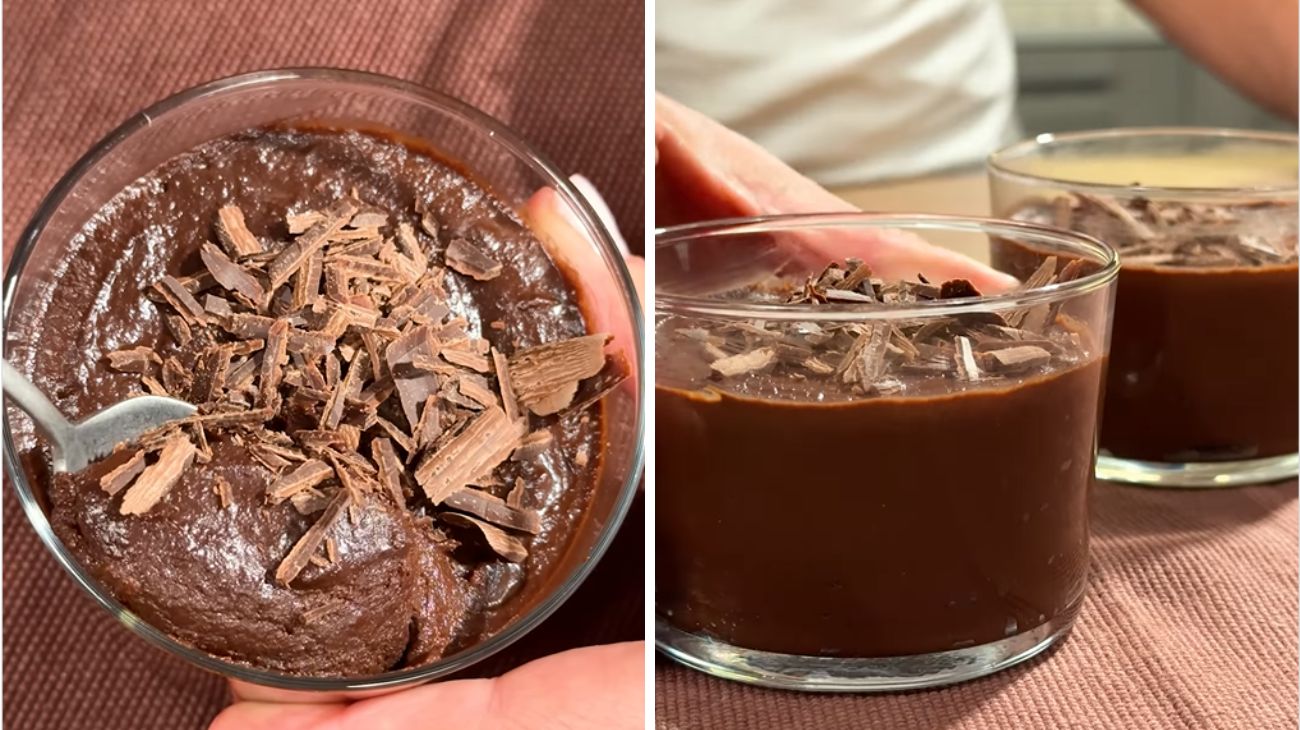 Budino cioccolato e cachi
