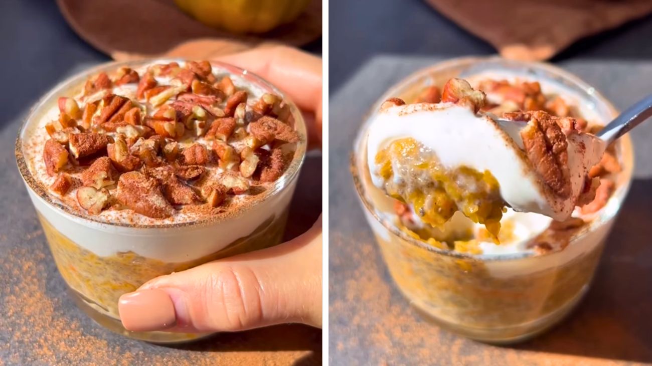 Budino di chia alla zucca