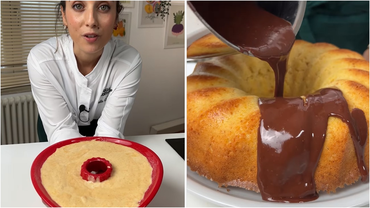 Ciambella zucca e cioccolato
