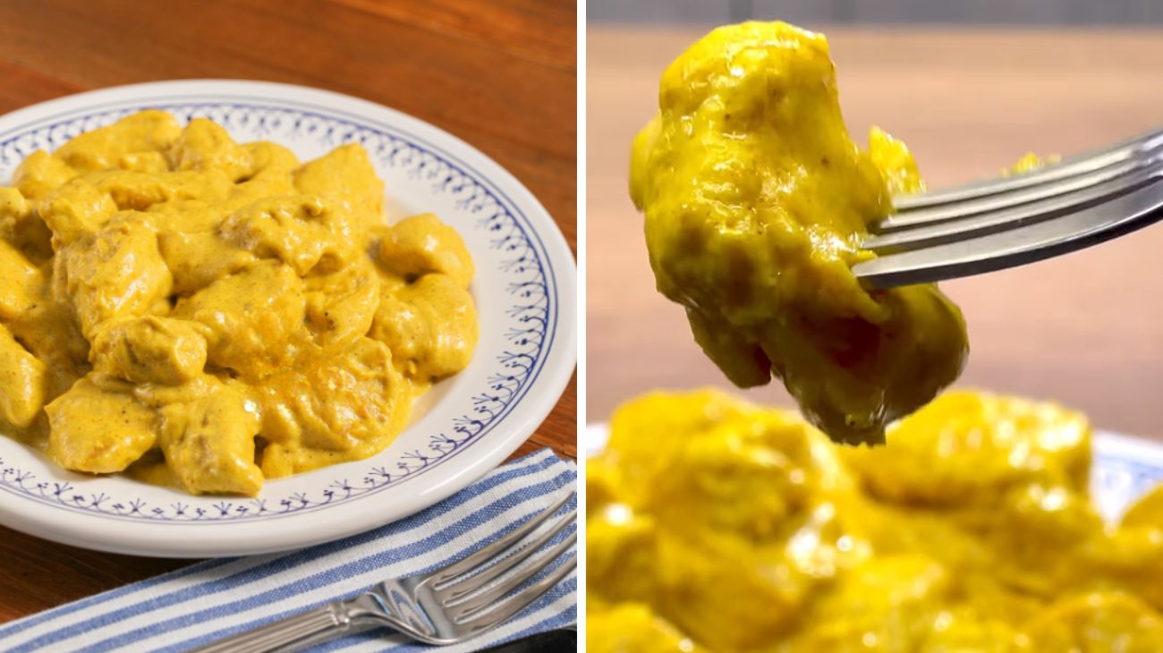 Pollo al latte di cocco