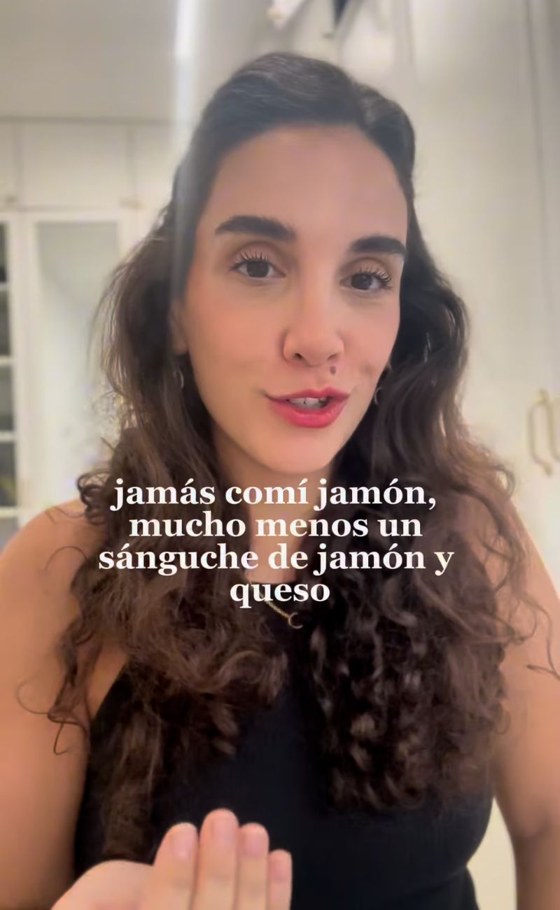 La content creator Ebrea ha elencato alcune categorie di cibi che lei non può mangiare.