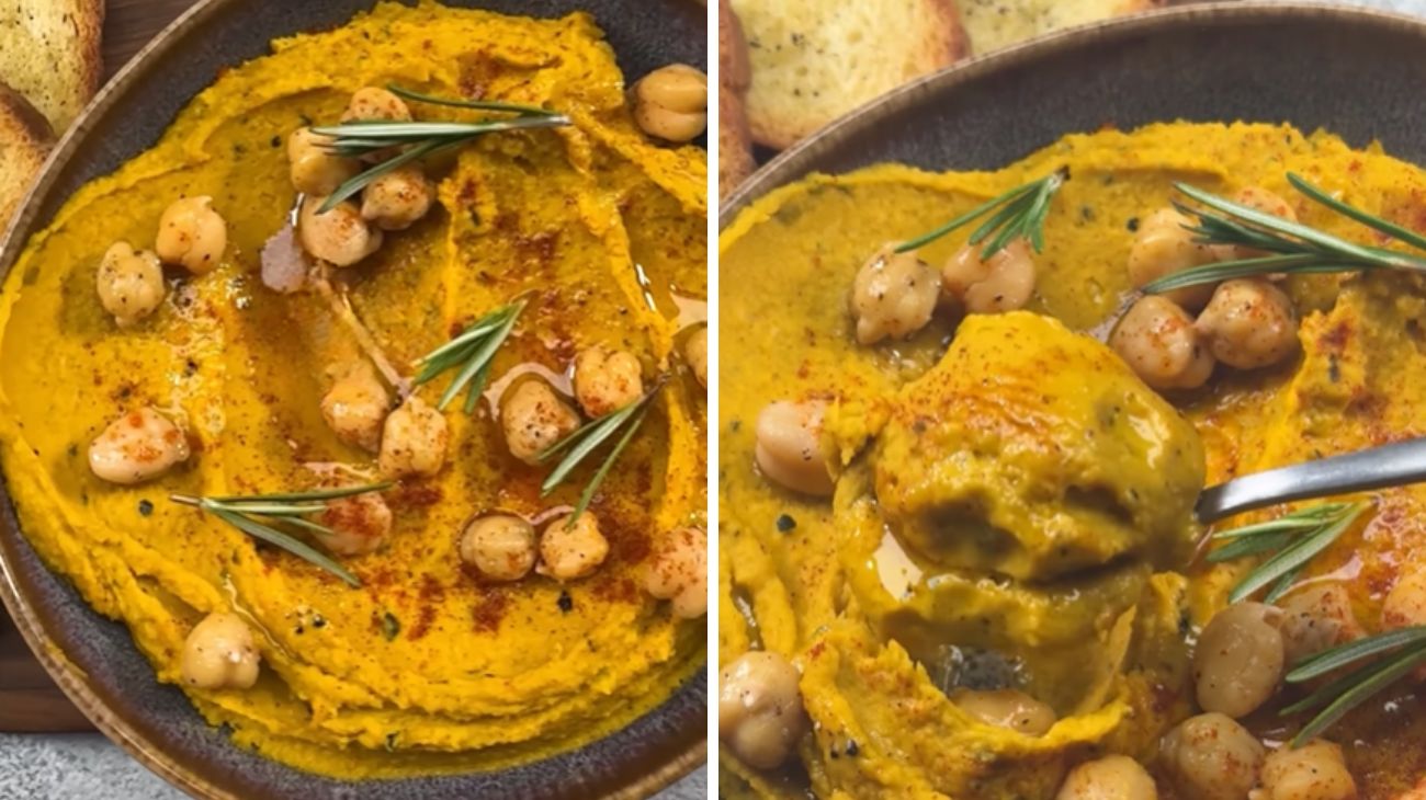 hummus di zucca