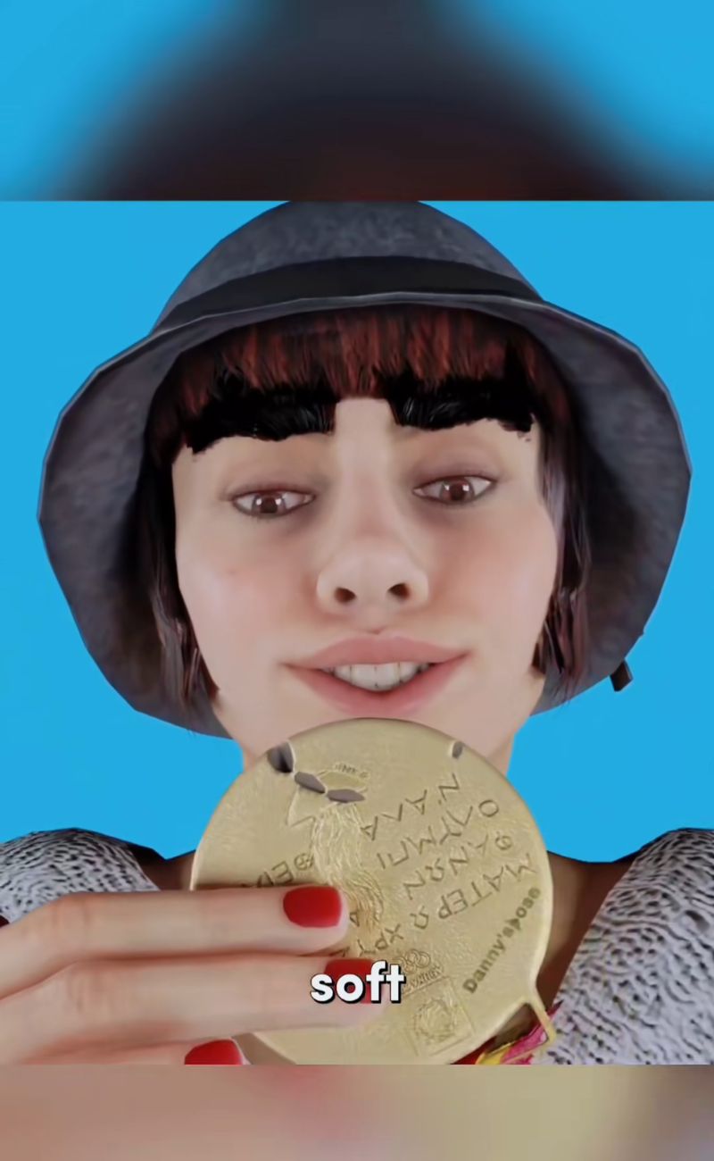 Mordere le medaglie, in passato, era un modo per verificare che fossero di oro puro