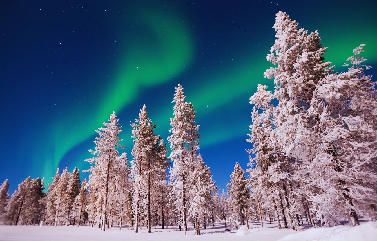 Uno dei tanti motivi per visitare la Finlandia è la possibiità di osservare l'aurora boreale.