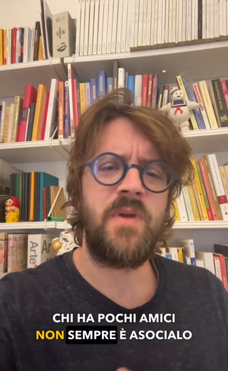 Francesco Boz, psicologo, ha spiegato cosa vuol dire quando una persona ha pochi amici