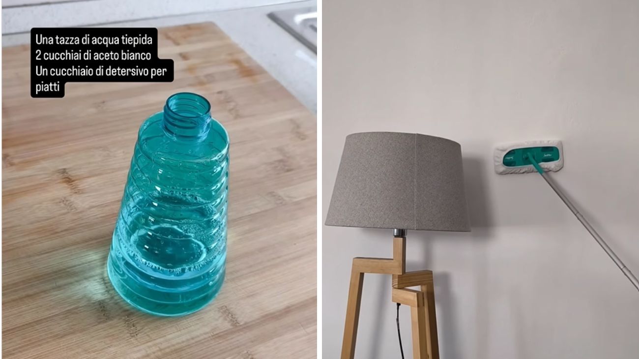 pulire i muri di casa