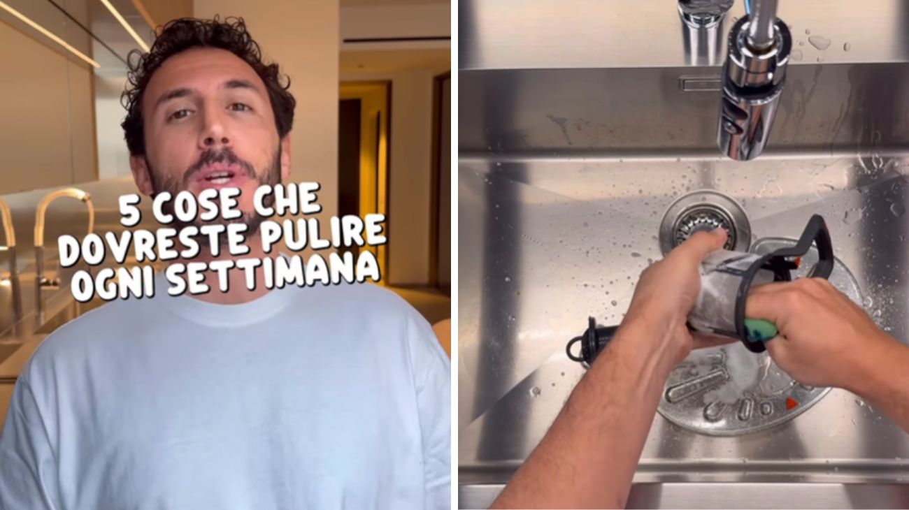 pulire ogni settimana