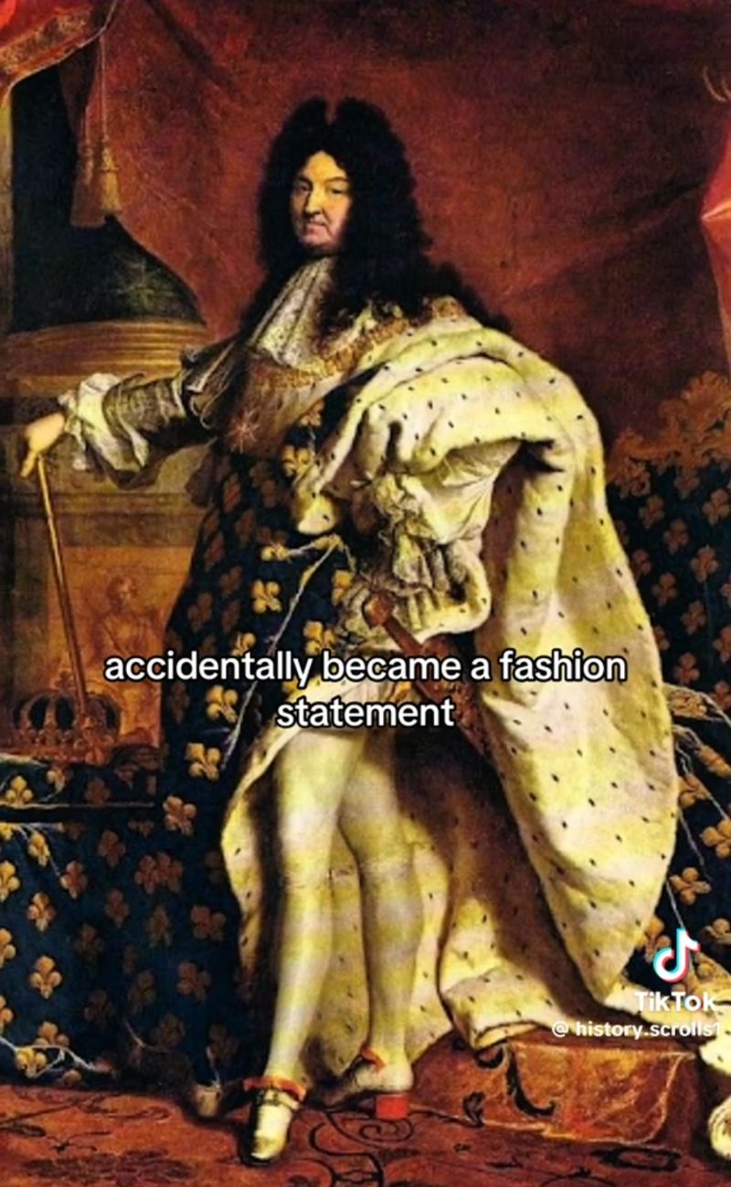 I tacchi alti nel passato erano indossati tranquillamente anche dagli uomini