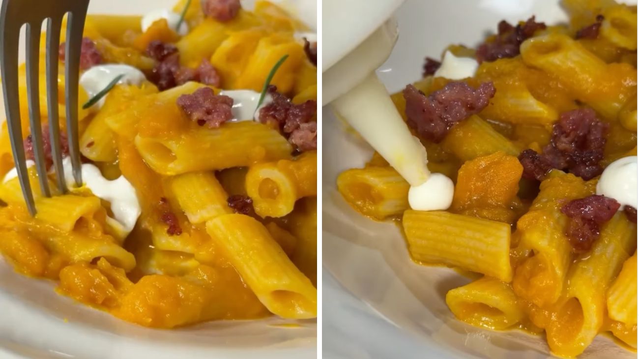 pasta con zucca