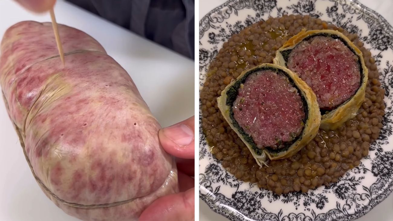 Cotechino con lenticchie