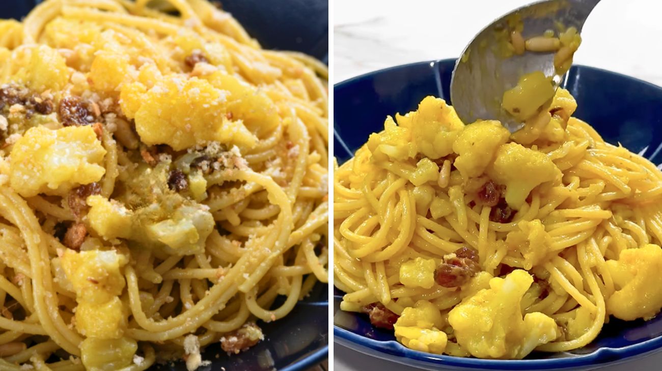 Pasta cavolfiore e zafferano