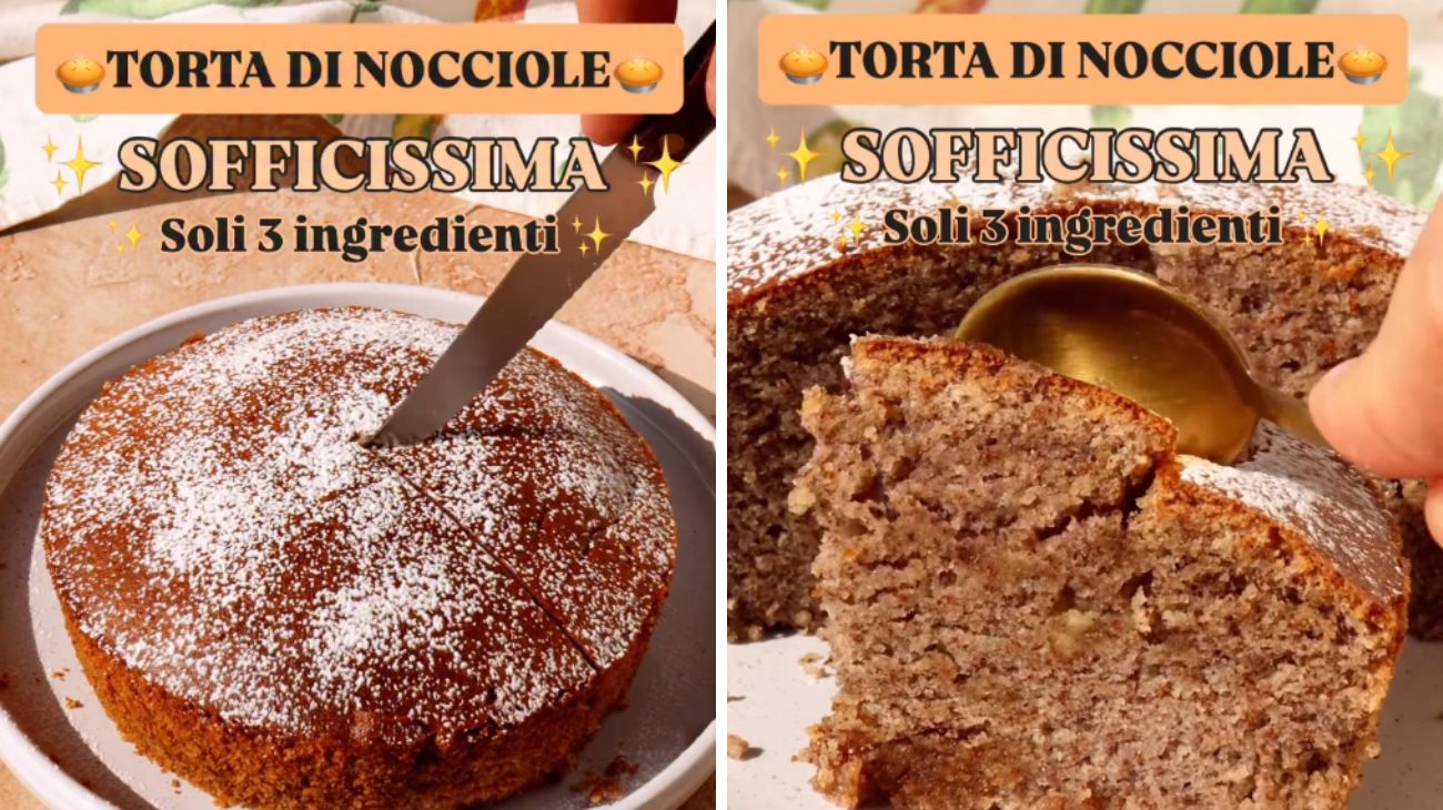 Torta di nocciole