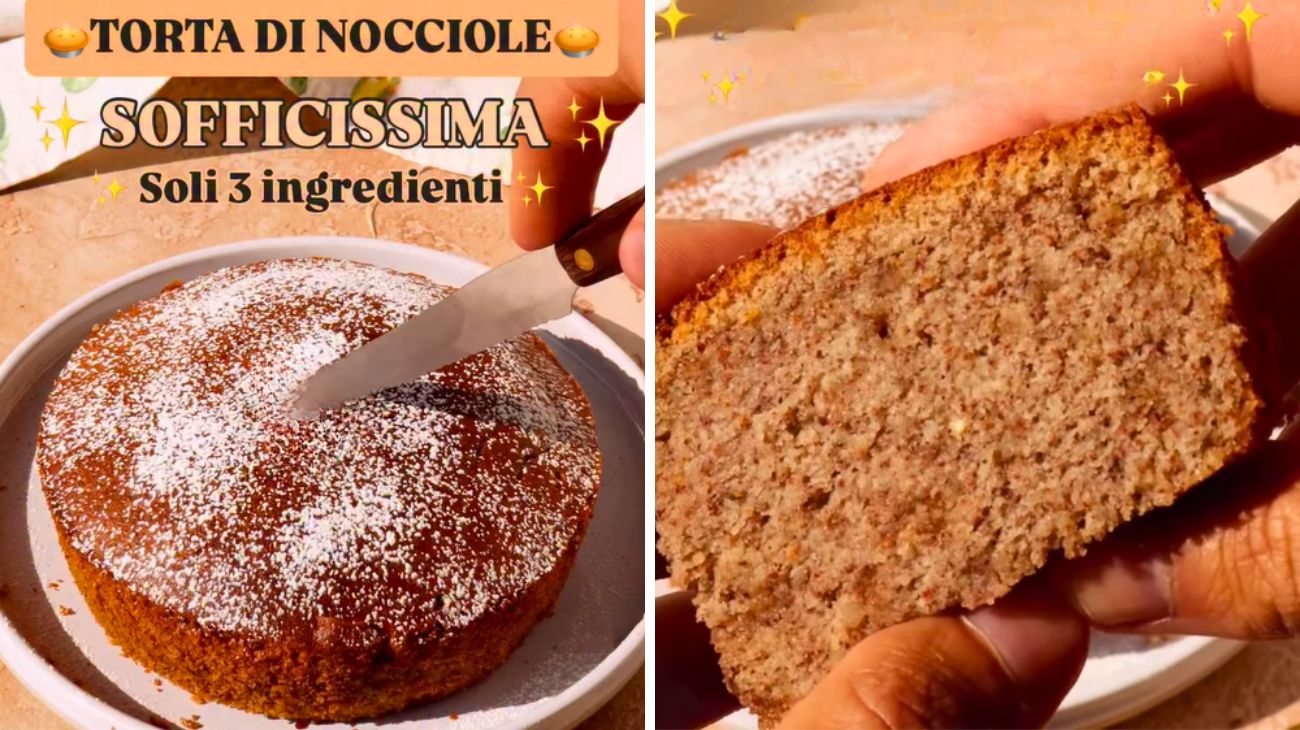 Torta di nocciole