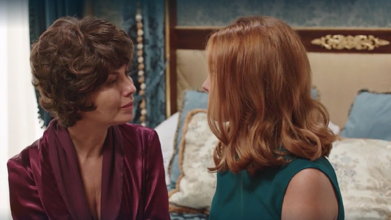 Adelaide e Odile in una scena del Paradiso