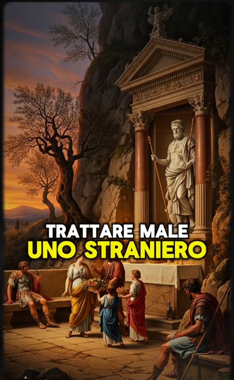Trattare male uno straniero nell'Antica Roma era un peccato grave