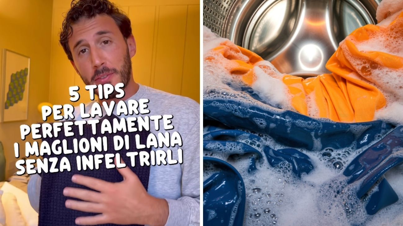 lavare i maglioni la lana