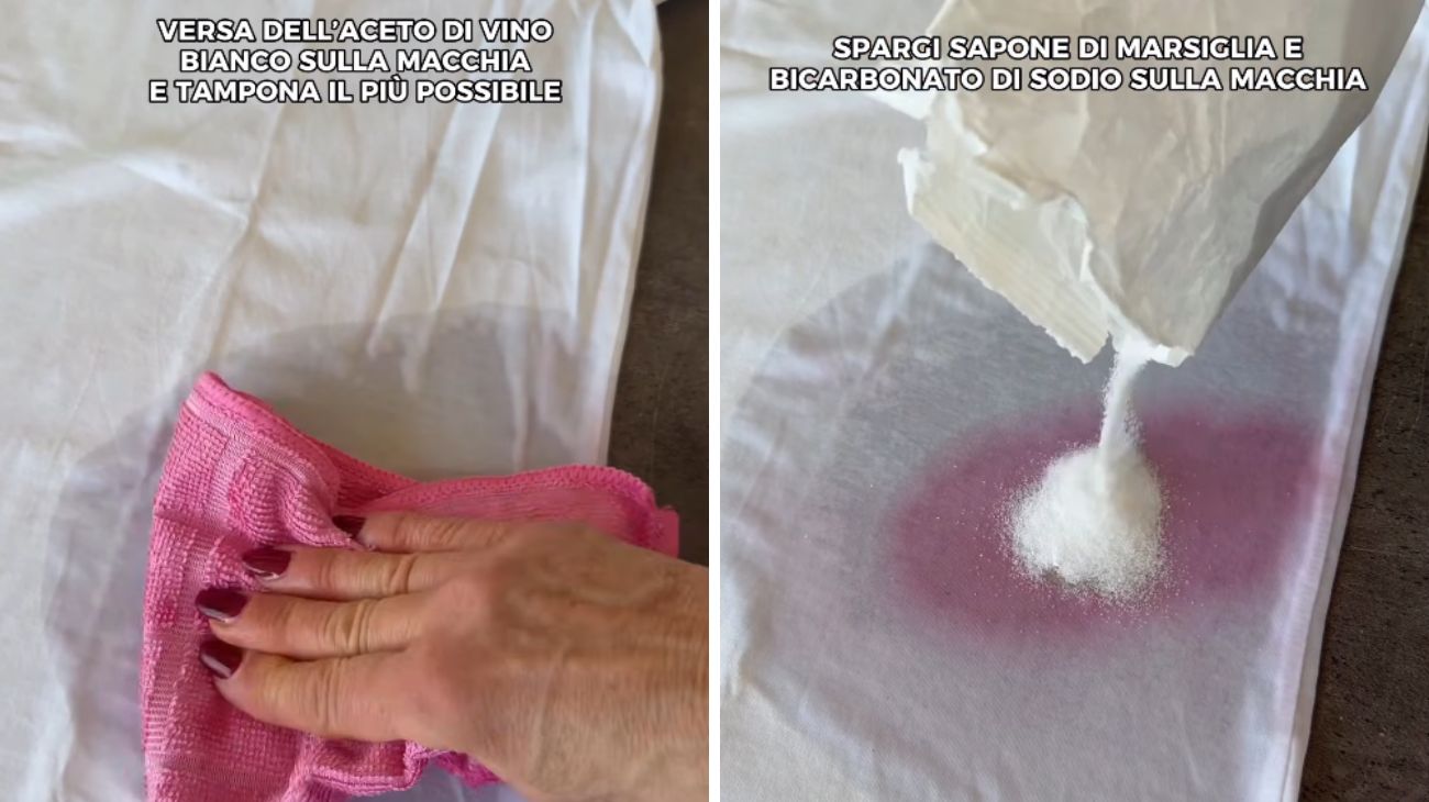 macchie di vino