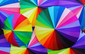 L'ombrello è nato per proteggere dal sole, non dalla pioggia.