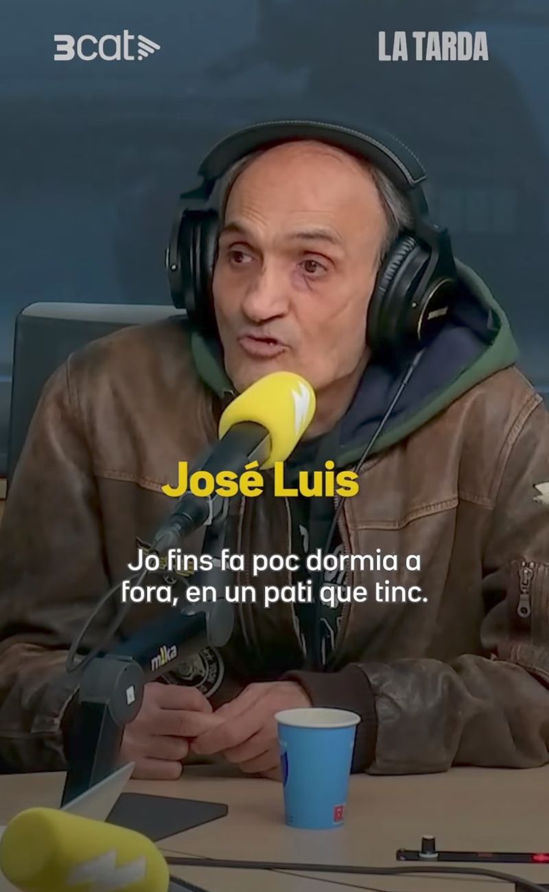 José Luis ha rilasciato un'intervista a 3cat. Curiosamente, l'intervistatrice parlava catalano e lui castellano