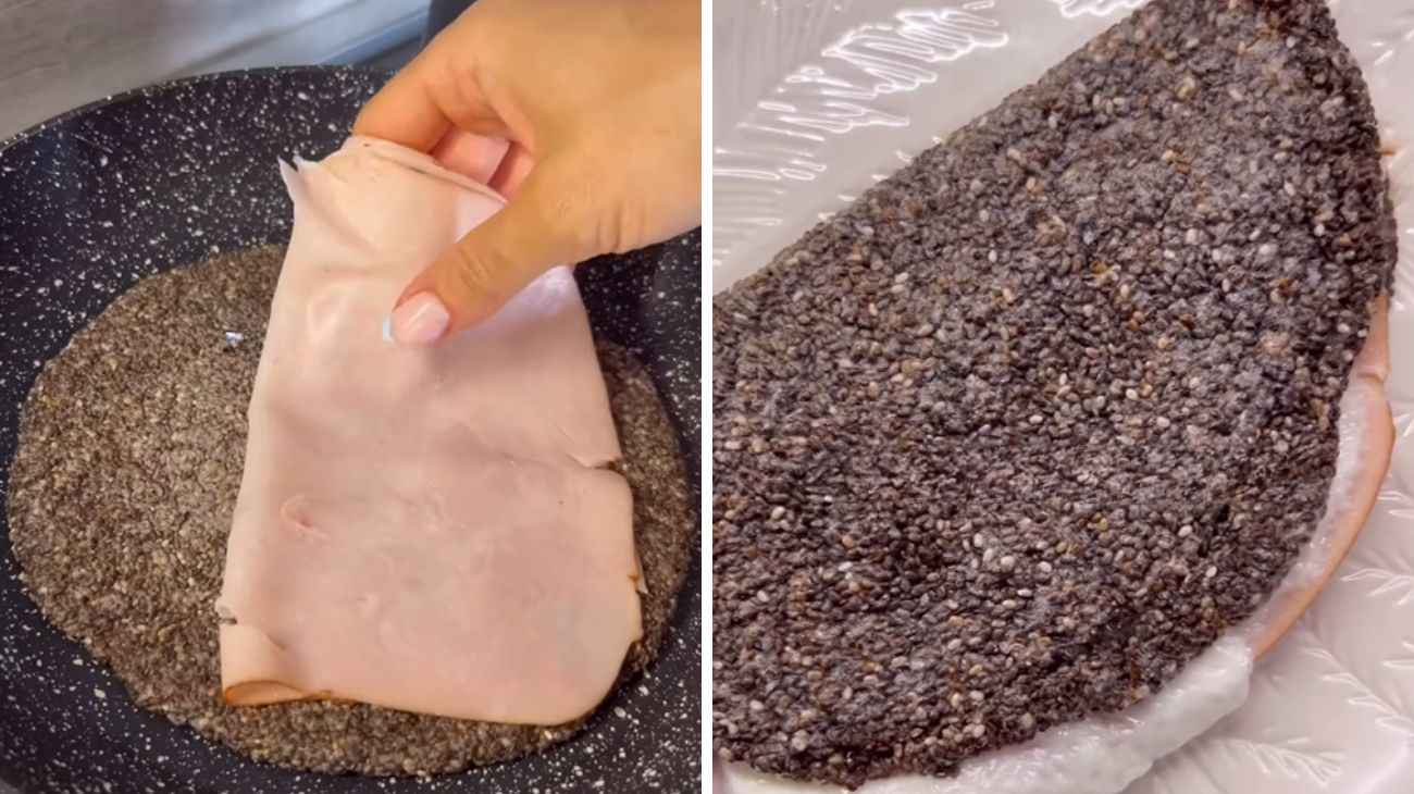 piadina di semi di chia