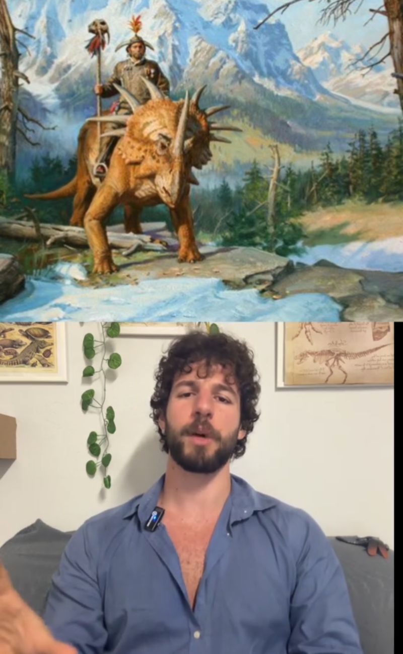 Renato Improda ha parlato di cosa succederebbe nel 'trasferire' un essere umano nell'era dei dinosauri