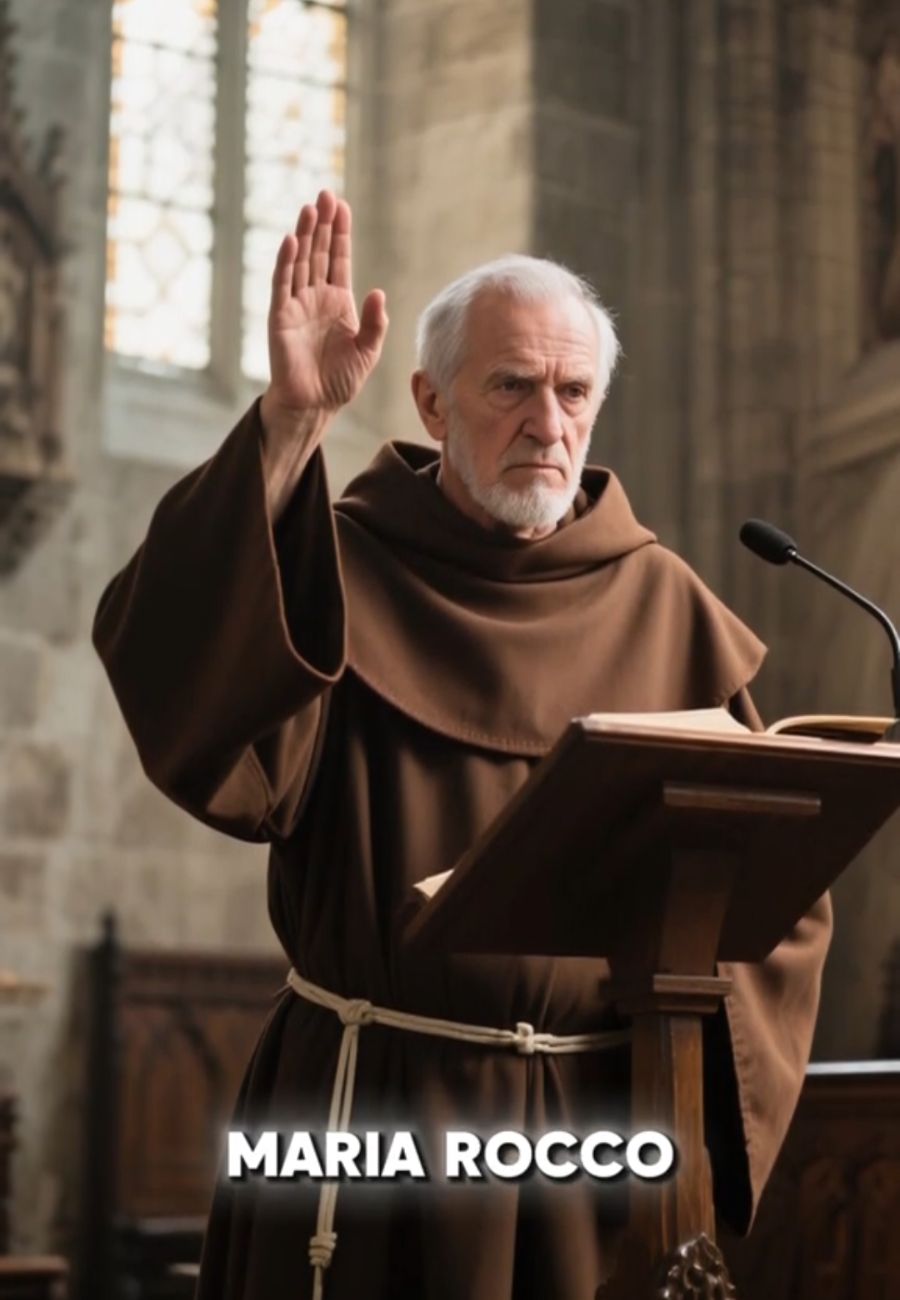 Una rappresentazione fatta dall'Intelligenza Artificiale di Gregorio Maria Rocco. Credits: @p.cillo - TikTok