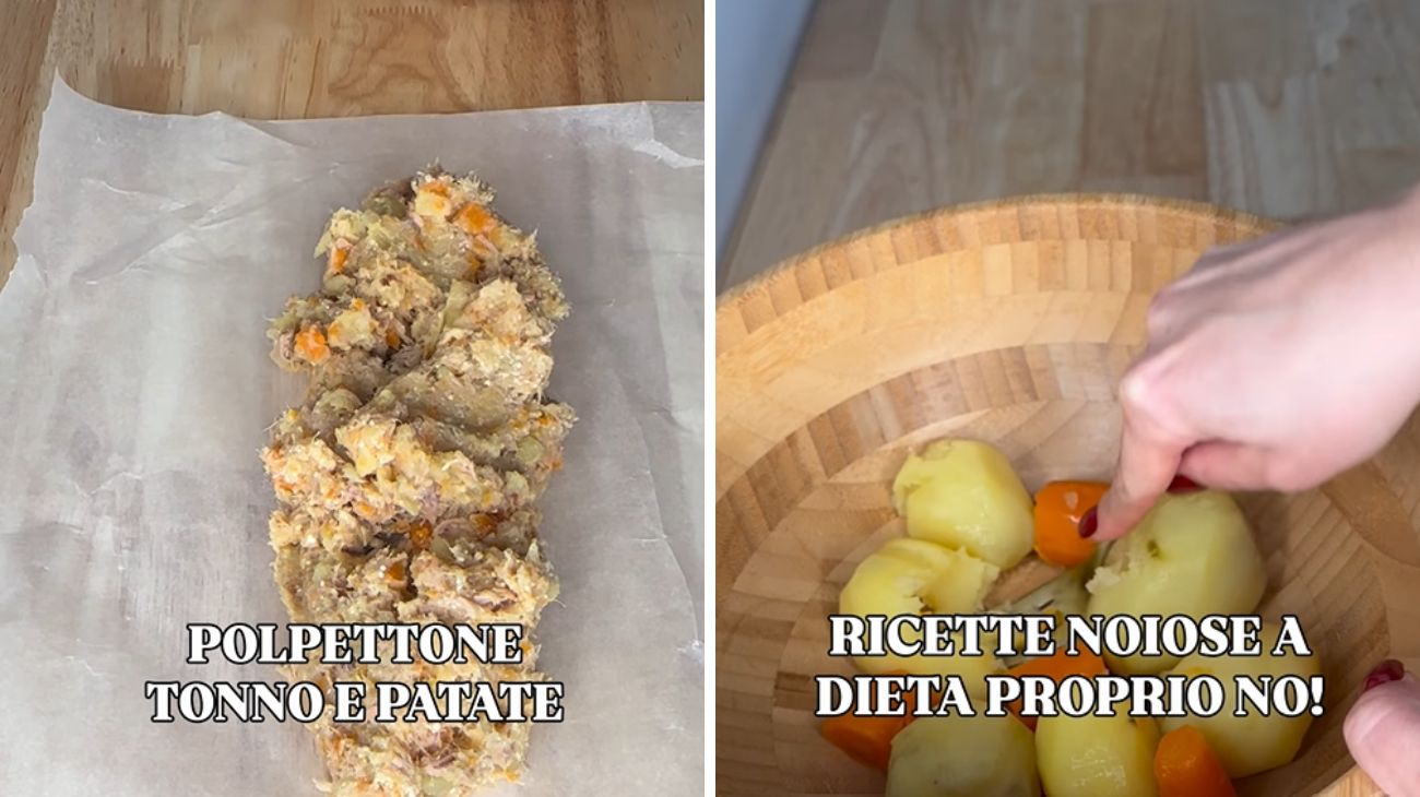 Polpettone patate e tonno
