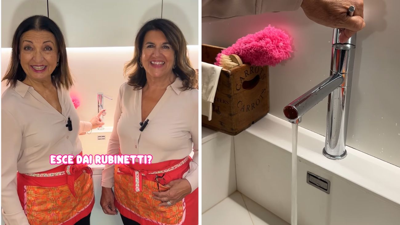 Rubinetti pieni di calcare