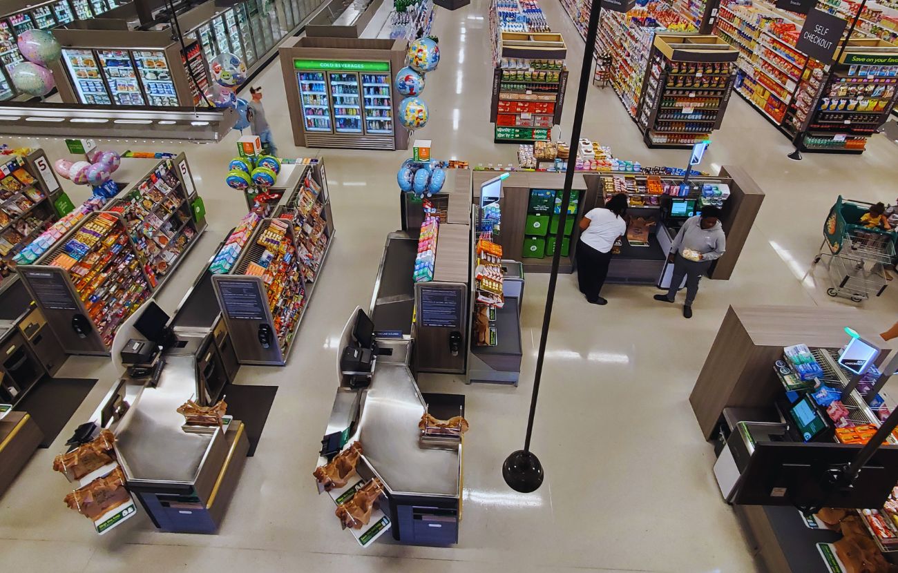 Le casse di un supermercato - forumagricolturasociale.it