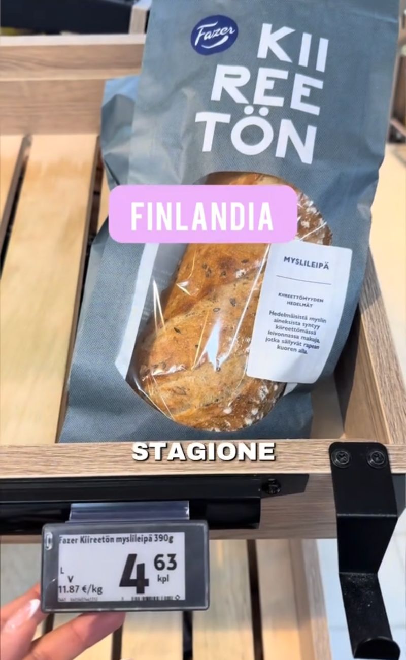 Il prezzo del pane in Finlandia - forumagricolturasociale.it